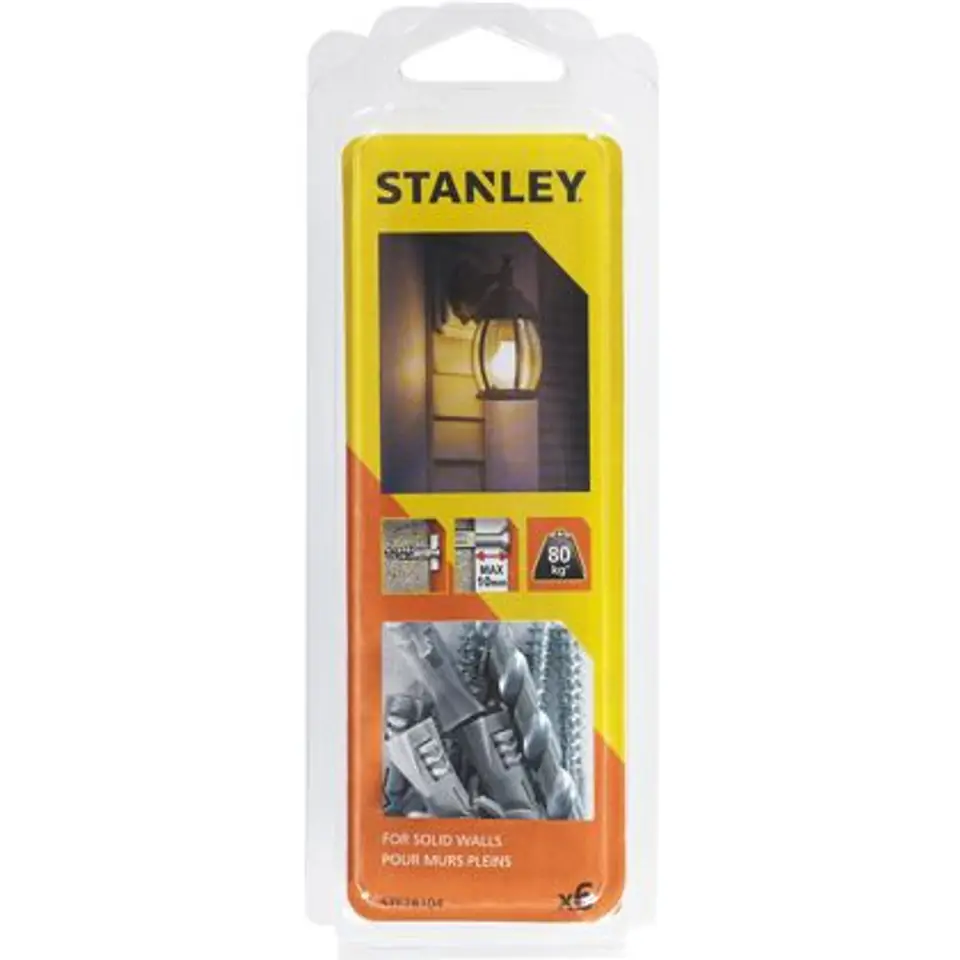 ⁨Zestaw do mocowania zewnętrznego oświetlenia (6szt.) STANLEY FATMAX⁩ w sklepie Wasserman.eu