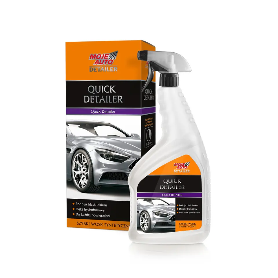 ⁨SYNTETYCZNY WOSK NABŁYSZCZAJĄCY Quick Detailer 750ml MOJE AUTO⁩ w sklepie Wasserman.eu