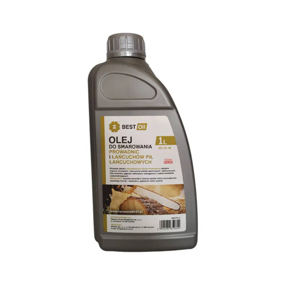 ⁨OLEJ DO SMAROWANIA ŁAŃCUCHA 1L BEST OIL⁩ w sklepie Wasserman.eu