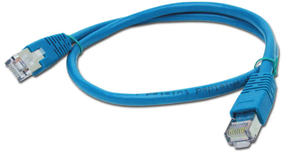 ⁨GEMBIRD PP22-2M/B Blue 2 Patch cord⁩ at Wasserman.eu