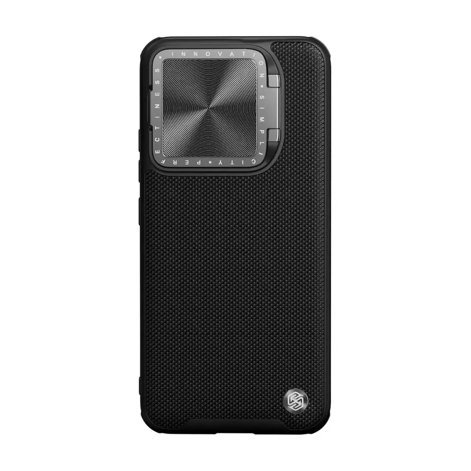 ⁨Etui Nillkin Textured Prop Magnetic Case do Xiaomi 14 Pro - czarne⁩ w sklepie Wasserman.eu