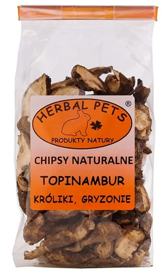 ⁨Herbal Pets Chipsy naturalne - topinambur 75g⁩ w sklepie Wasserman.eu