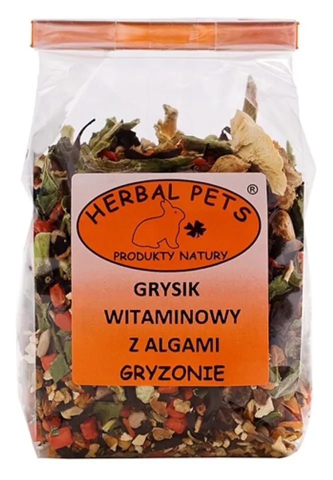 ⁨Herbal Pets Grysik witaminowy z algami dla gryzoni 150g⁩ w sklepie Wasserman.eu