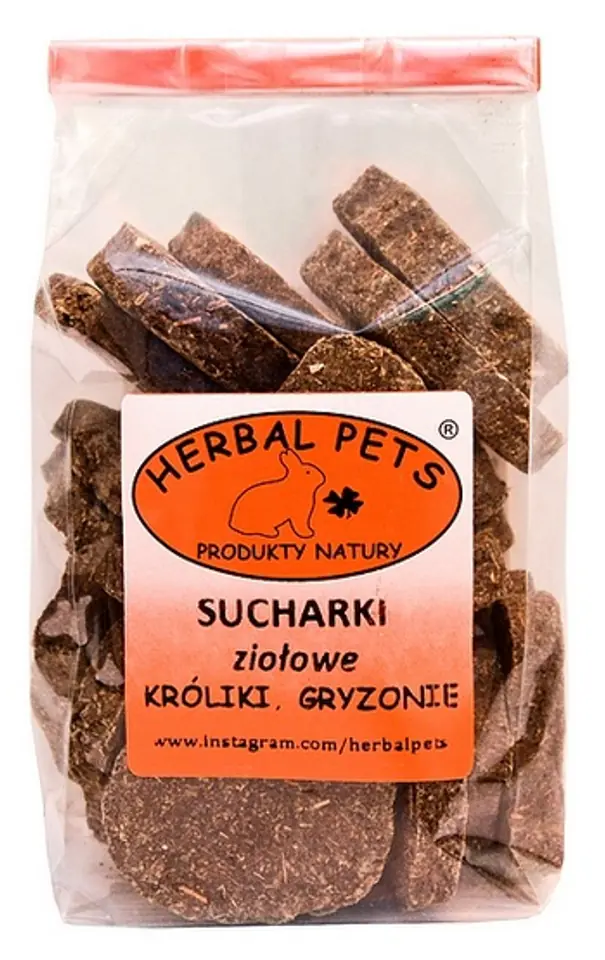 ⁨Herbal Pets Sucharki ziołowe 140g⁩ w sklepie Wasserman.eu