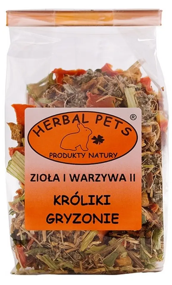 ⁨Herbal Pets Zioła i warzywa II dla królika i gryzoni 50g⁩ w sklepie Wasserman.eu