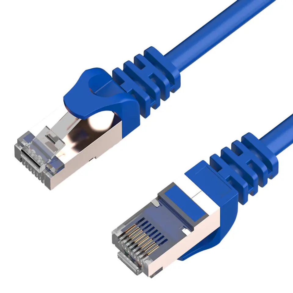 ⁨Kabel sieciowy HP Ethernet CAT6 U/UTP, 1m (niebieski)⁩ w sklepie Wasserman.eu