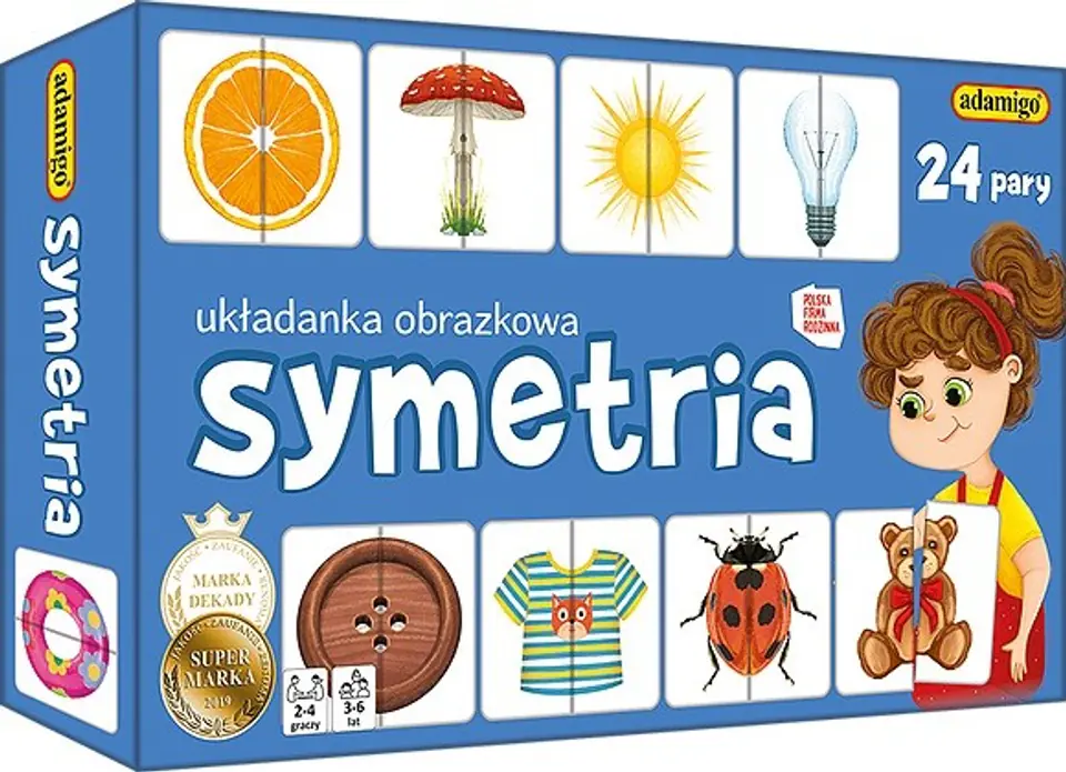 Gra Symetria - układanka obrazkowa w sklepie Wasserman.eu