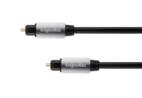 ⁨Kabel optyczny toslink-toslink 2.0m Kruger&Matz⁩ w sklepie Wasserman.eu