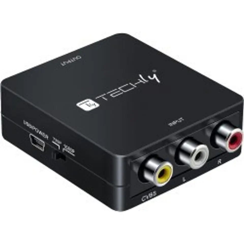 ⁨AV Composite video and audio converter 3x RCA to HDMI 1080p⁩ at Wasserman.eu