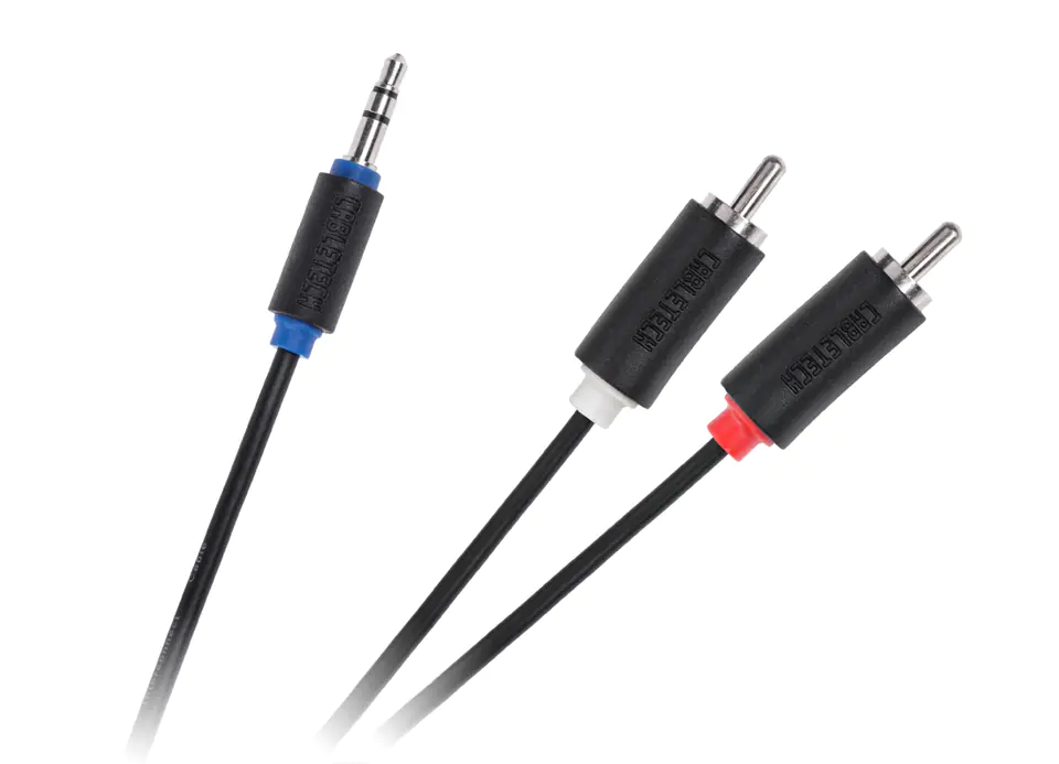Cabletech Standard Buchse 3.5-2RCA Kabel 10m im Wasserman.eu