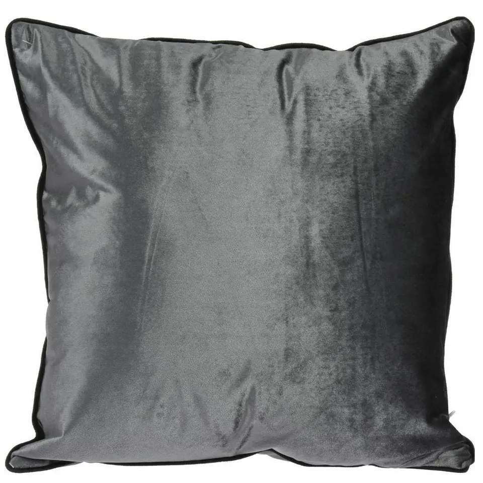 Velourskissen silber 45x45 cm im Wasserman.eu