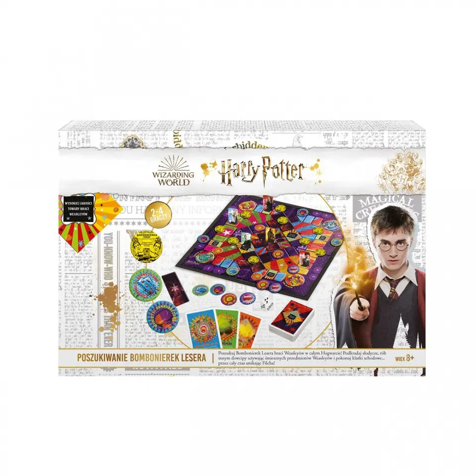 ⁨Game Harry Potter The search for Lesers chocolate boxes⁩ at Wasserman.eu