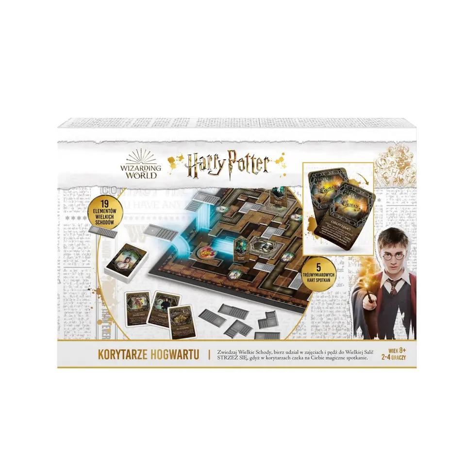 ⁨Harry Potter card game Hogwarts corridors CARTAMUNDI⁩ at Wasserman.eu