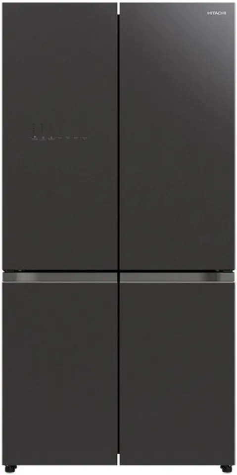 ⁨Hitachi French 4 Door refrigerator-freezer R-WB640VRU0-1 (GMG) grey glass⁩ at Wasserman.eu