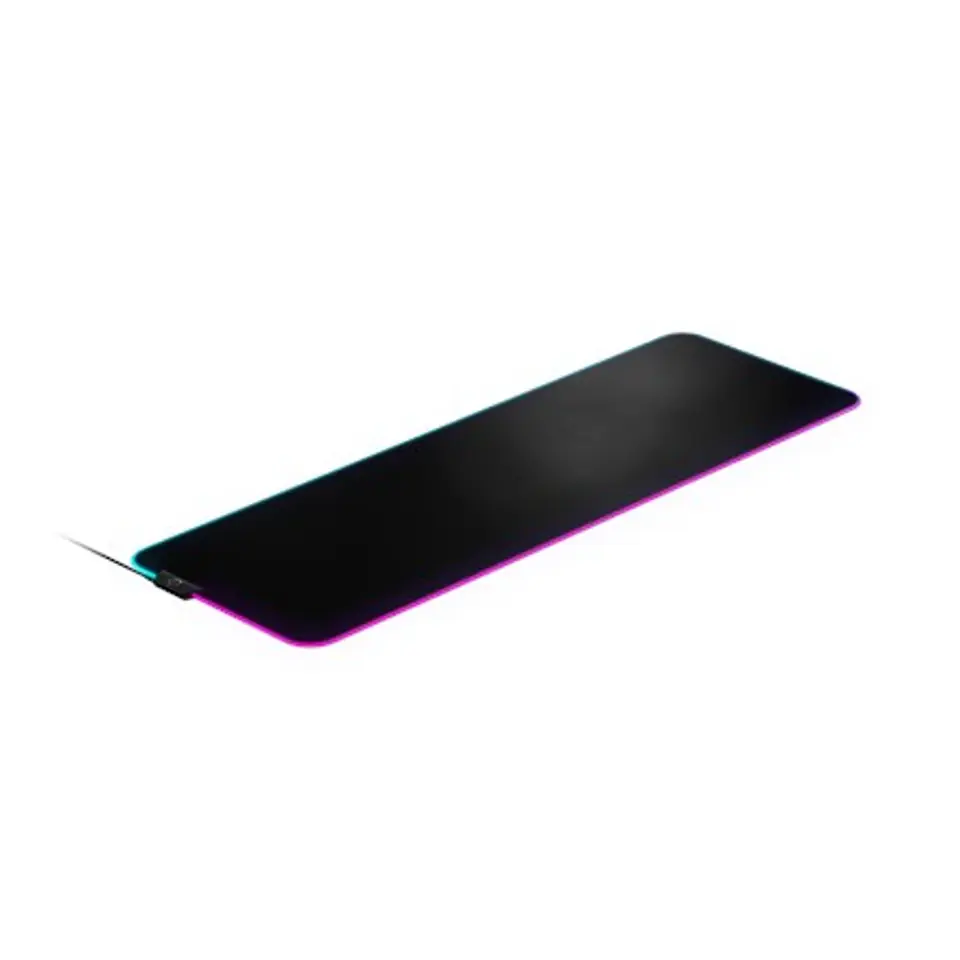 ⁨Podkładka pod mysz dla graczy SteelSeries XL QCK Prism Black⁩ w sklepie Wasserman.eu