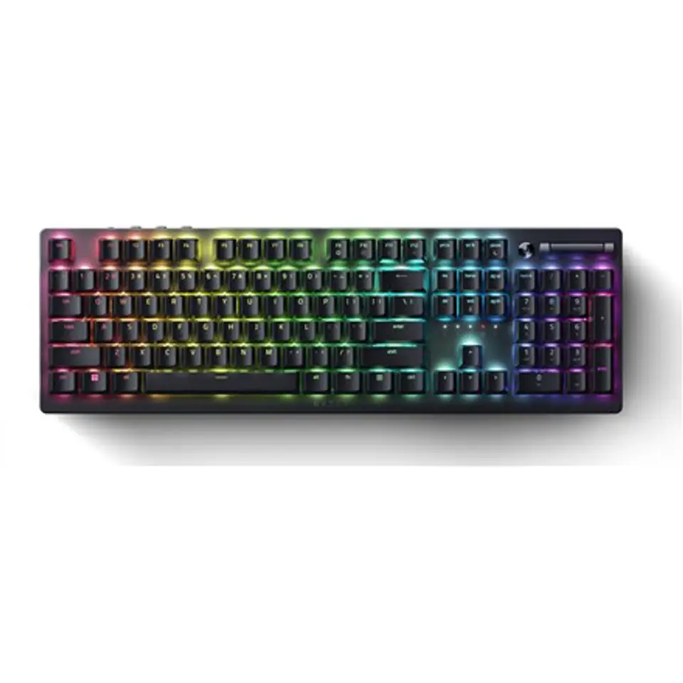 ⁨Klawiatura do gier Razer Deathstalker V2 Pro Klawiatura do gier Światło LED RGB US Wireless Black Połączenie bezprzewodowe Przełącznik optyczny Bluetooth⁩ w sklepie Wasserman.eu