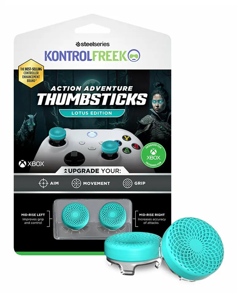 ⁨SteelSeries KontrolFreek Lotus Thumbstick, XBX, Akcesoria⁩ w sklepie Wasserman.eu