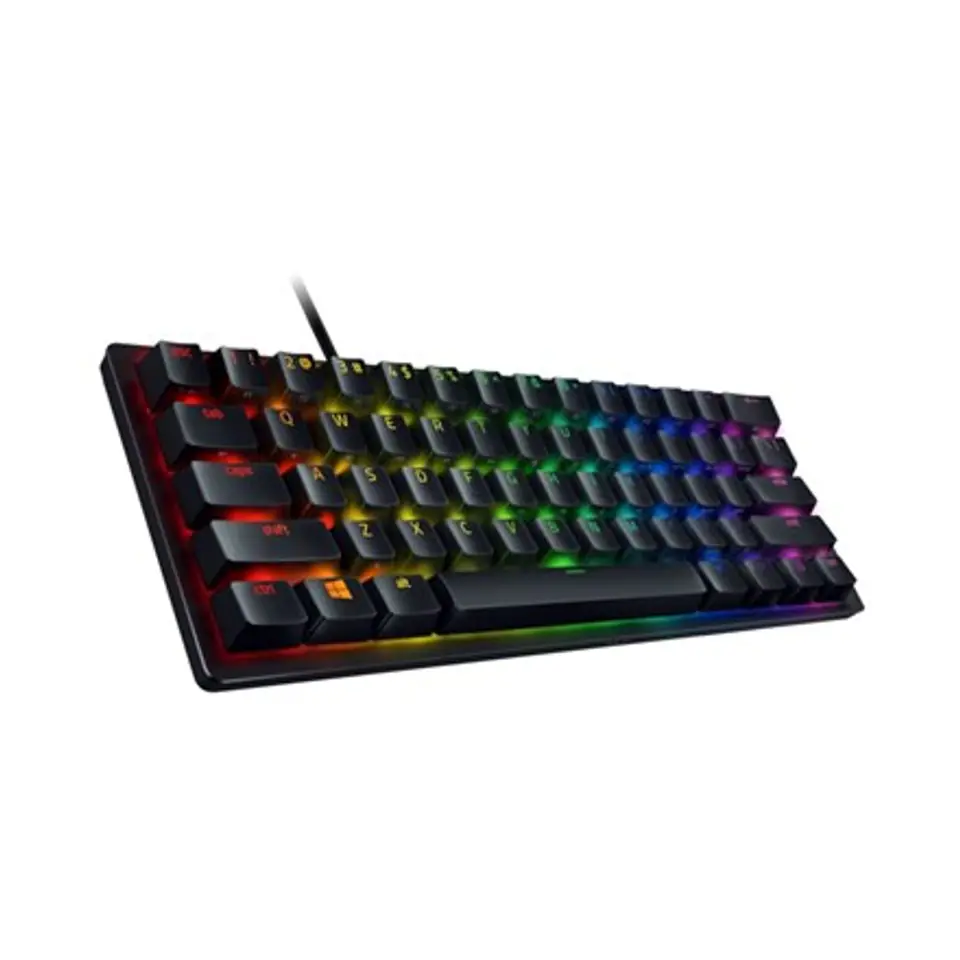 ⁨Razer | Łowca Mini 60% | Klawiatura do gier | Opto-mechaniczny | Światło LED RGB | NORD | Czarny | Przewodowy⁩ w sklepie Wasserman.eu