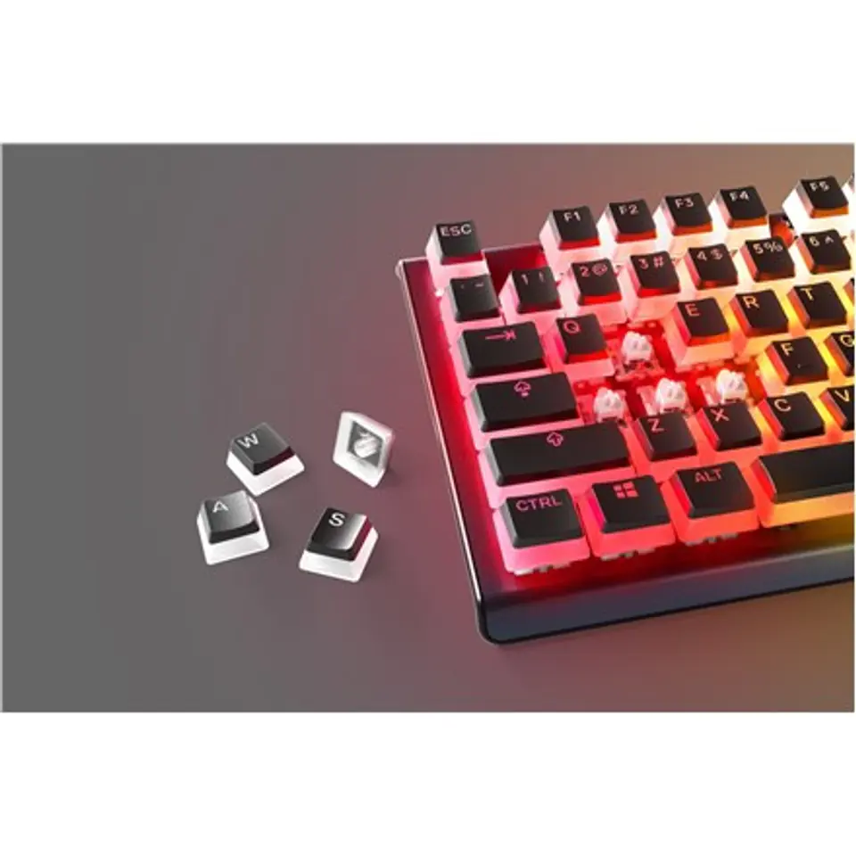 ⁨Seria SteelSeries | Zestaw nasadek PRISMCAPS | Nie dotyczy | Nie dotyczy | Stany Zjednoczone | Czarny⁩ w sklepie Wasserman.eu