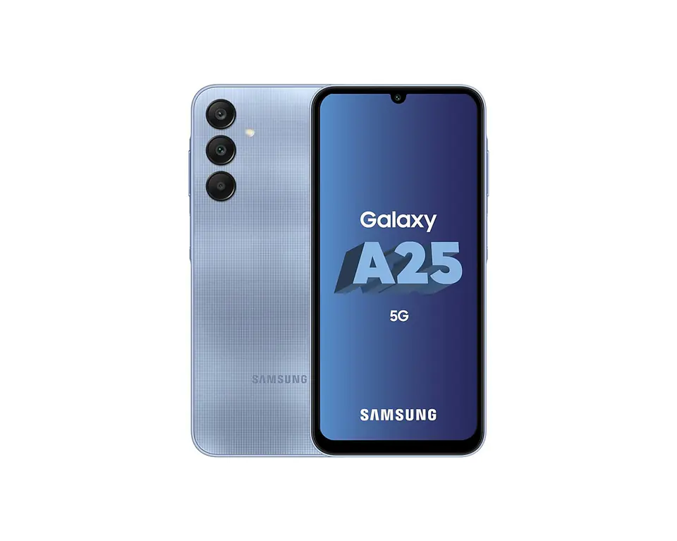 ⁨Samsung Galaxy A25 5G SM-A256BZBHEUB smartphone 16.5 cm (6.5") Dual SIM USB Type-C 8 GB 256 GB 5000 mAh Blue⁩ at Wasserman.eu