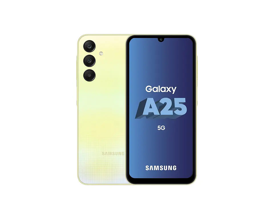 ⁨Samsung Galaxy A25 5G SM-A256BZYHEUB smartphone 16.5 cm (6.5") Dual SIM USB Type-C 8 GB 256 GB 5000 mAh Lime⁩ at Wasserman.eu