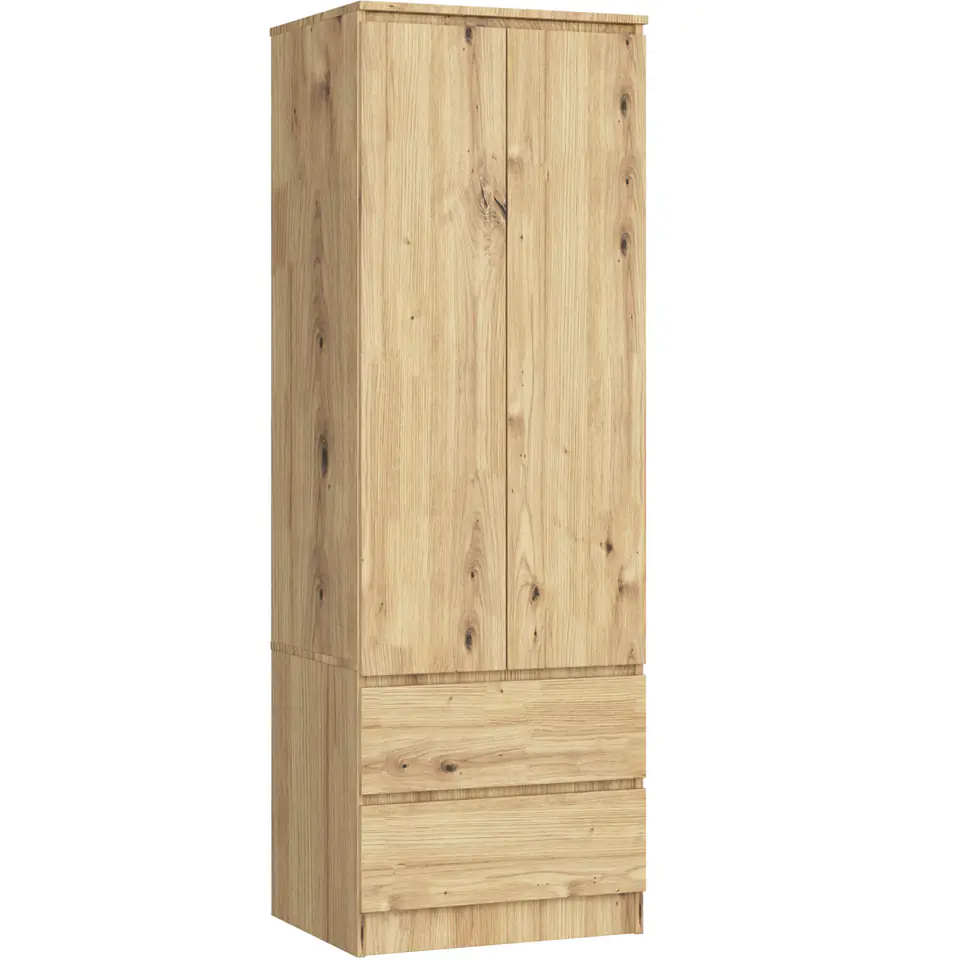 SZAFA STAR S60 2D 2SZ PK DĄB ARTISAN w sklepie Wasserman.eu