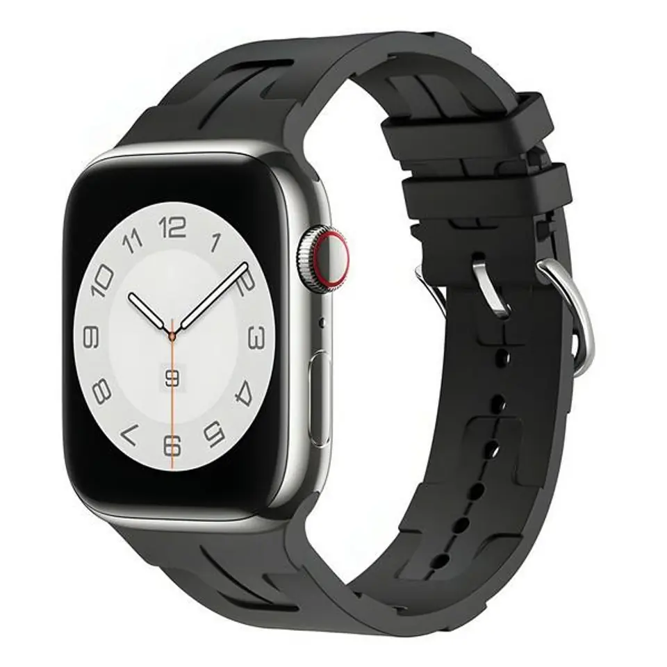 ⁨Beline pasek Apple Watch Silicone Ultra 42/44/45/49mm czarny /black box⁩ w sklepie Wasserman.eu