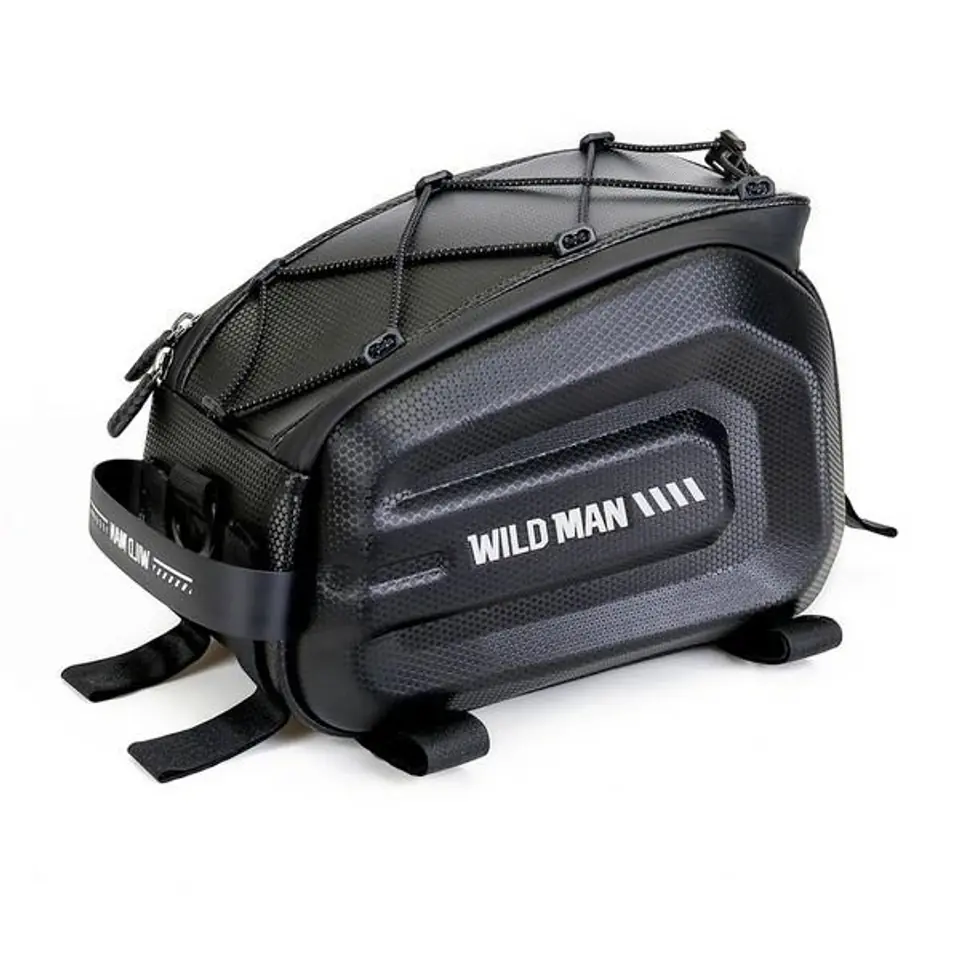 ⁨WILDMAN Etui/sakwa na bagażnik rowerowy  GD5 4L czarna/black⁩ w sklepie Wasserman.eu