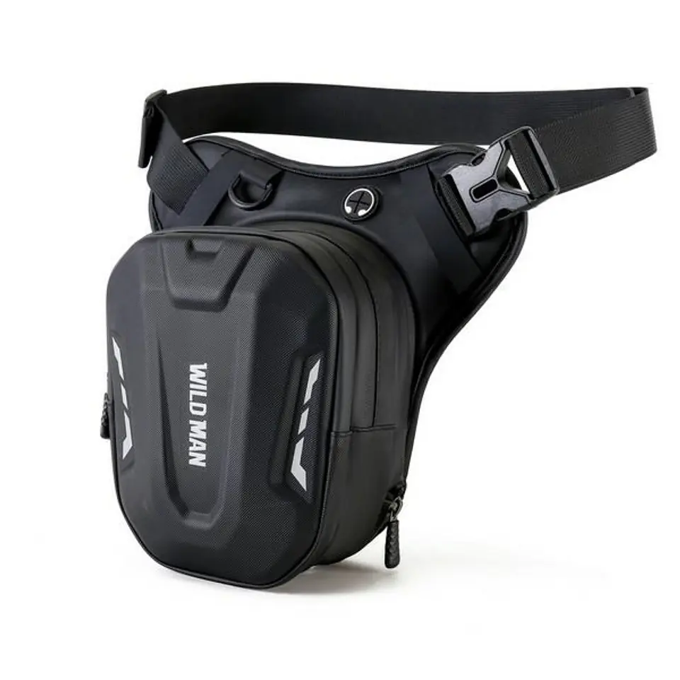 ⁨WILDMAN Torba motocyklowa na nogę L1 3L  czarna/black⁩ w sklepie Wasserman.eu
