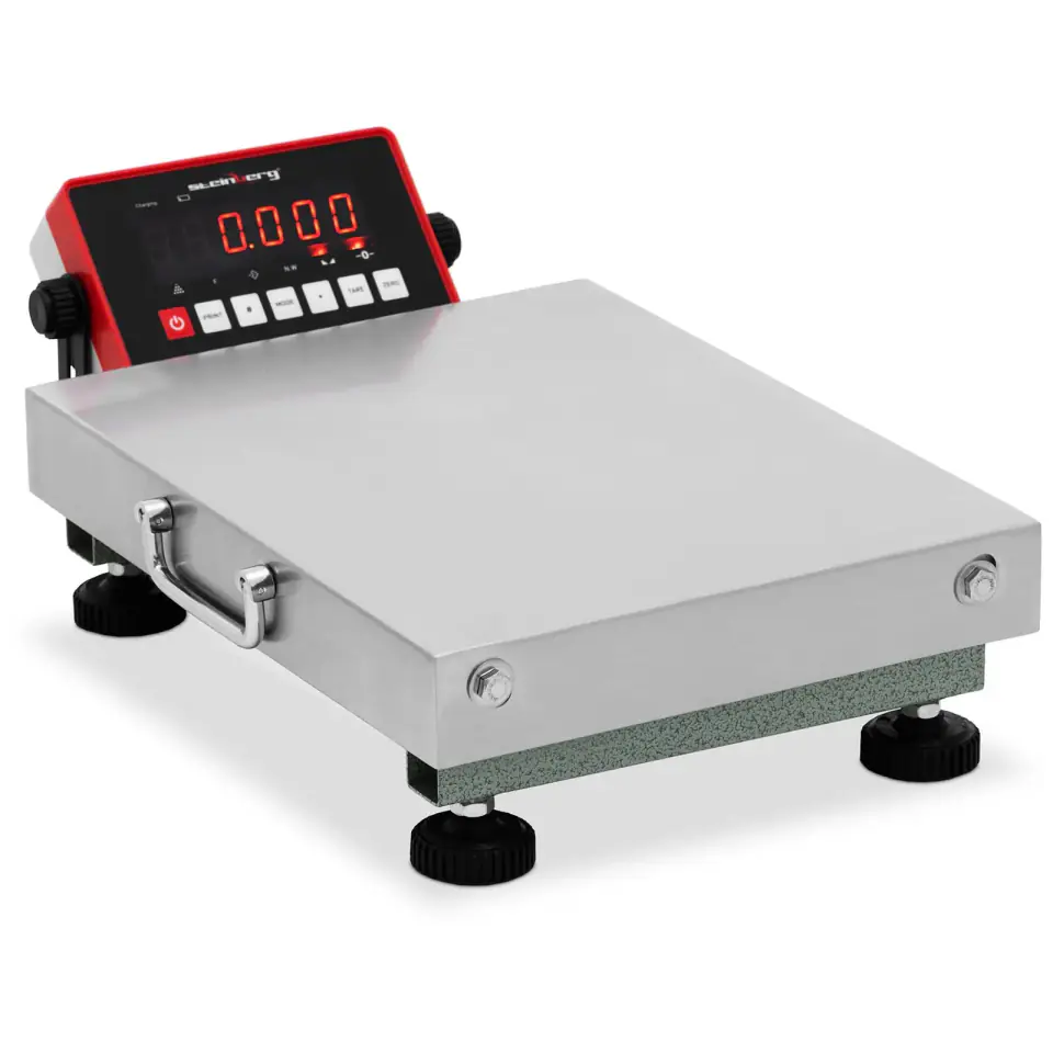 ⁨Waga platformowa przemysłowa 30 x 40 cm 30 kg / 0.005 kg⁩ w sklepie Wasserman.eu