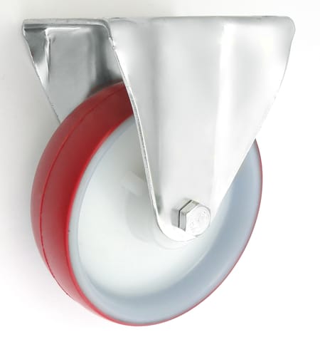 KOŁO TWORZYWO+POLIURETAN 160MM OBUDOWA STAŁA 43BC w sklepie Wasserman.eu