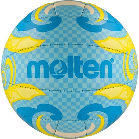 ⁨Piłka do siatkówki plażowej Molten V5B1502 (kolor Niebieski, rozmiar 5)⁩ w sklepie Wasserman.eu