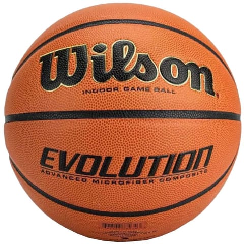 ⁨Piłka Wilson Evolution Indoor Game Ball (kolor Pomarańczowy, rozmiar 6)⁩ w sklepie Wasserman.eu