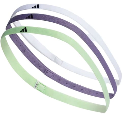 ⁨Opaski na włosy adidas Hairband 3-pack (kolor Wielokolorowy)⁩ w sklepie Wasserman.eu