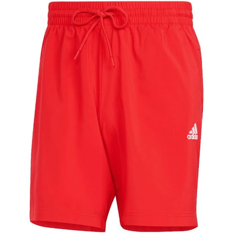 ⁨Spodenki adidas Aeroready Essentials Chelsea Small Logo M (kolor Czerwony, rozmiar L)⁩ w sklepie Wasserman.eu