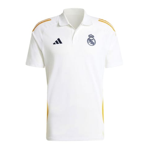 ⁨Koszulka polo adidas Real Madryt M (kolor Biały, rozmiar M (178cm))⁩ w sklepie Wasserman.eu