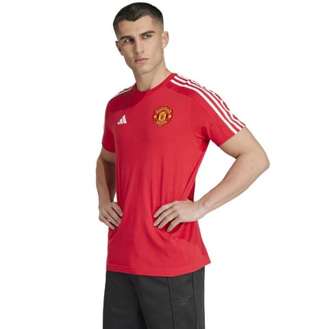 ⁨Koszulka adidas Manchester United DNA Tee M (kolor Czerwony, rozmiar XXL)⁩ w sklepie Wasserman.eu