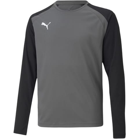 ⁨Bluza bramkarska Puma teamPacer GK LS Jersey Jr 704939 (kolor Szary/Srebrny, rozmiar 152cm)⁩ w sklepie Wasserman.eu