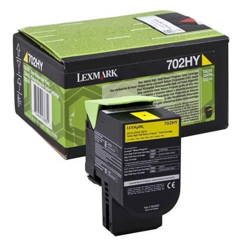 ⁨Lexmark oryginalny toner 70C2HY0, yellow, 3000s, high capacity, return⁩ w sklepie Wasserman.eu