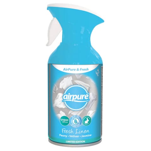 ⁨Airpure Fresh Linen Odświeżacz Powietrza 250 ml⁩ w sklepie Wasserman.eu