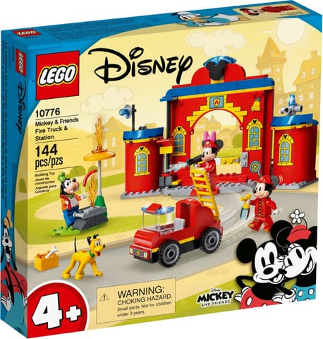 ⁨Puzzles LEGO Disney - Firehouse and fire truck Mickey Mouse and friends⁩ at Wasserman.eu