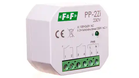 ⁨Relay: Electromagnetic 2Z 16A 100-265V AC (160A/20ms) PP-2Zi-230V⁩ at Wasserman.eu