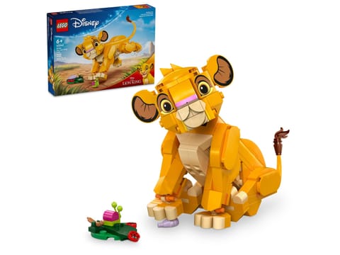 ⁨LEGO 43243 DISNEY Król Lew - Lwiątko Simba⁩ w sklepie Wasserman.eu