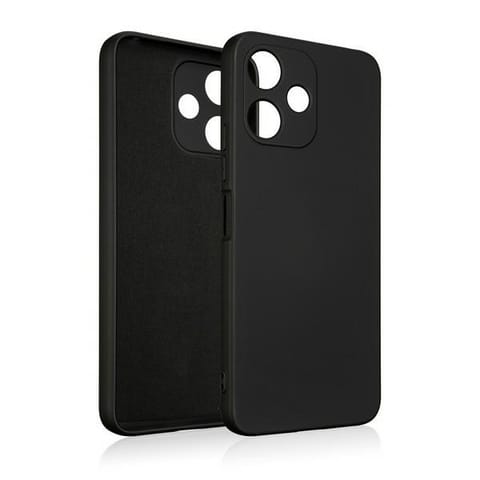 ⁨Beline Etui Silicone Xiaomi Redmi 12czarny/black⁩ w sklepie Wasserman.eu