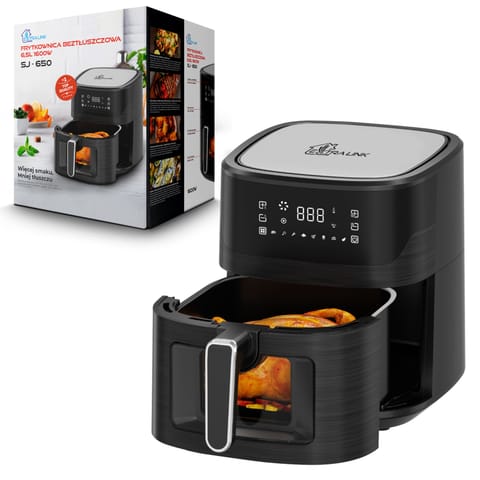 ⁨EXTRALINK HOME AIR FRYER 6.5L EU SJ-650⁩ w sklepie Wasserman.eu