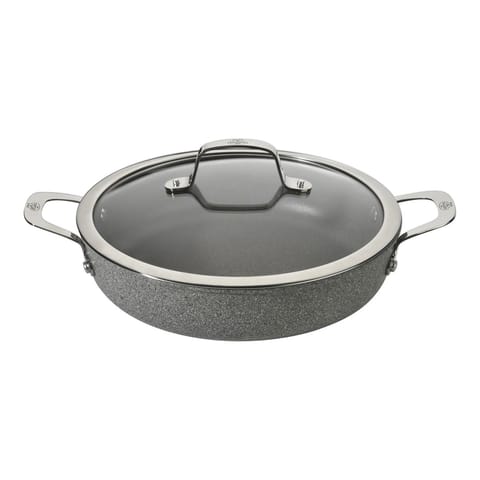 Ballarini Salina Granitium Induction Deep Frying Pan with 2 Handles - 28 cm at Wasserman.eu