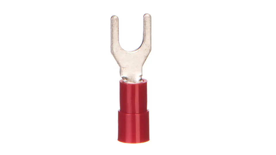 ⁨Insulated fork terminal L-RA 4F 63105050 /100 pcs/⁩ at Wasserman.eu