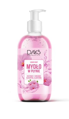 ⁨DAYS COSMETICS Mydło w płynie z ekstraktem z orchidei 500 ml⁩ w sklepie Wasserman.eu