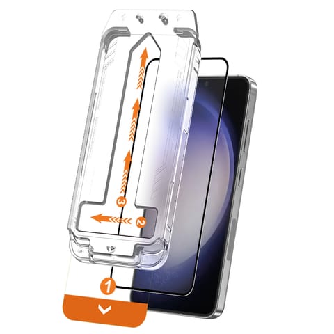 ⁨Crong EasyShield 2-Pack - Szkło hartowane Samsung Galaxy S24 (2 sztuki)⁩ w sklepie Wasserman.eu