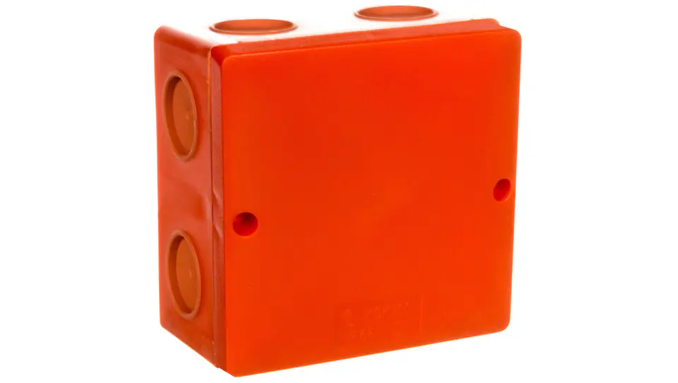 ⁨Wiring box surface-mounted IP 66 101x101x62mm orange KSK 100 PO⁩ at Wasserman.eu